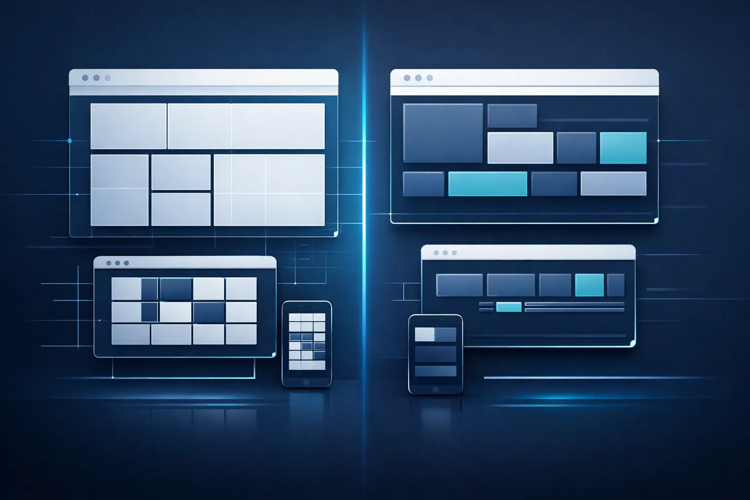 CSS Grid vs Flexbox untuk Web Modern