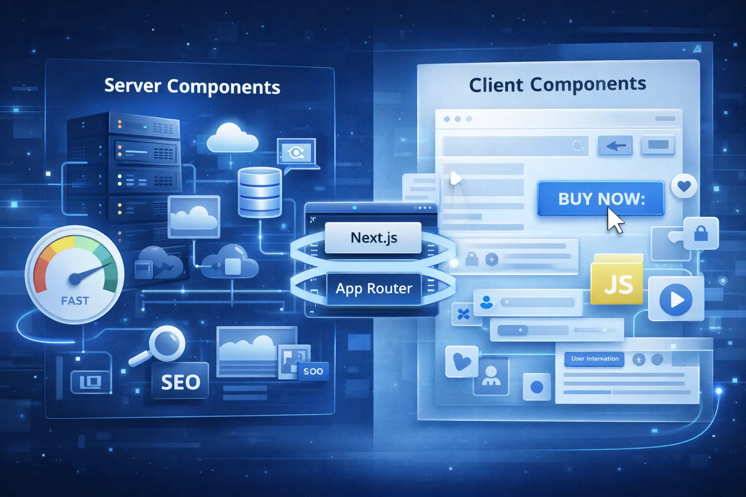 Server Components vs Client Components di App Directory